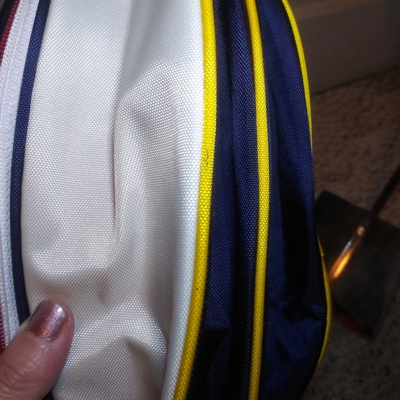 Rare Vintage 90's/Y2k Tommy Hilfiger  Colorblock Football Carrying Bag - Picture 12 of 13
